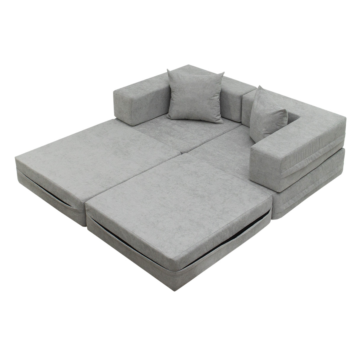Sofá-Cama Cobbi 2 Lugares Modulado Casal