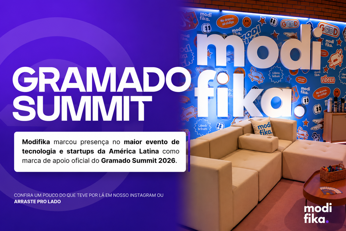 Espaço da Modifika no Gramado Summit 2026