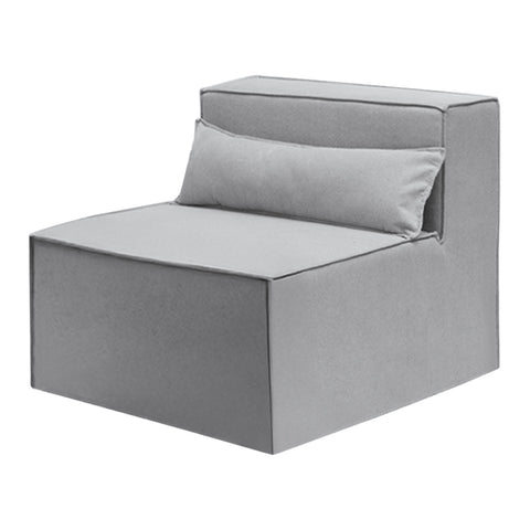 Módulo Meio Paladium para Sofá Modular - Boucle Cinza 67 - imagem 1 | Modifika