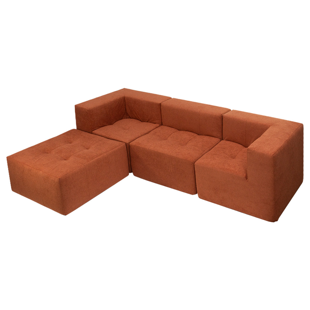 Sofá Modular Selano 4 Módulos com Capa Removível Modifika — imagem adicional 6