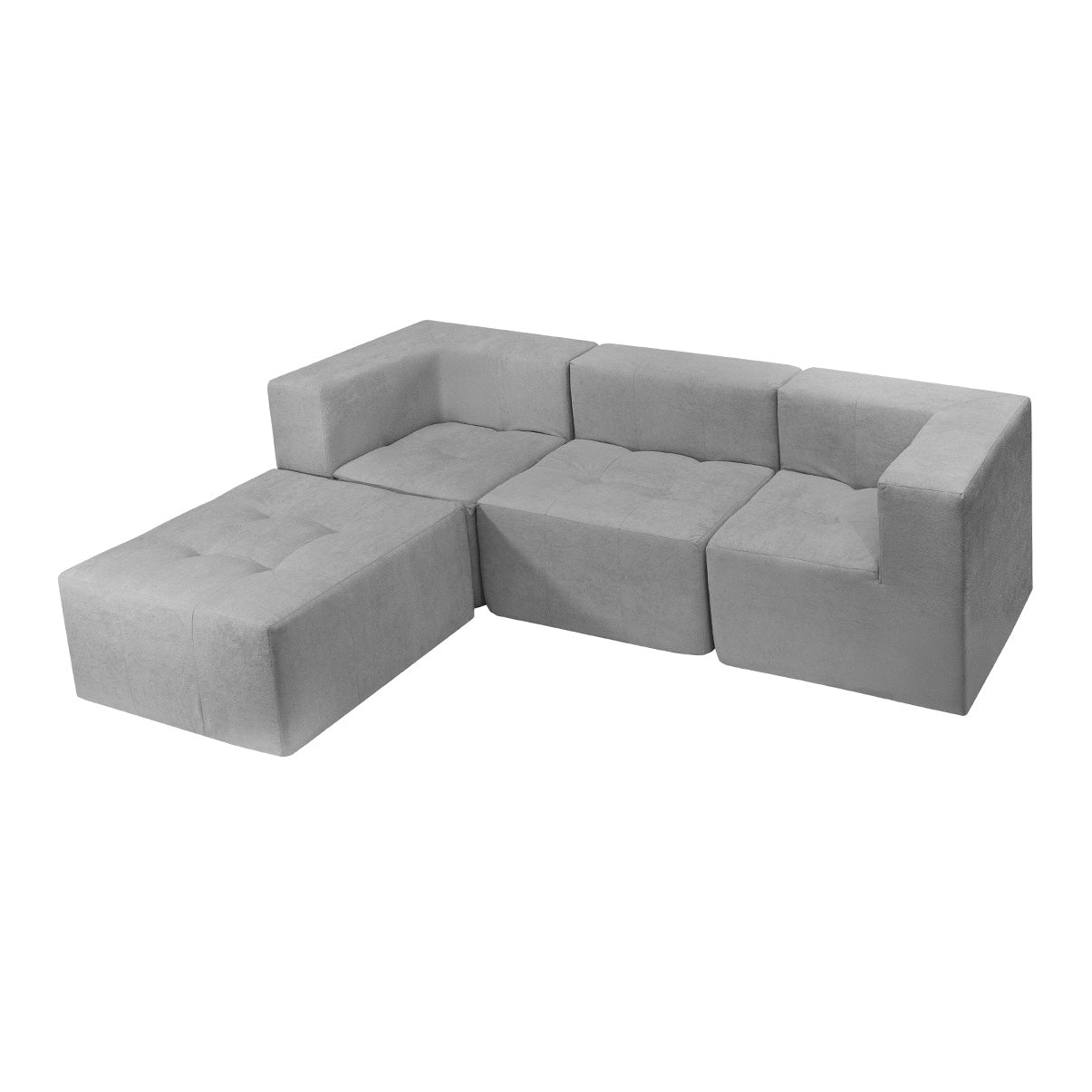 Sofá Modular Selano 4 Módulos com Capa Removível Modifika — imagem adicional 41