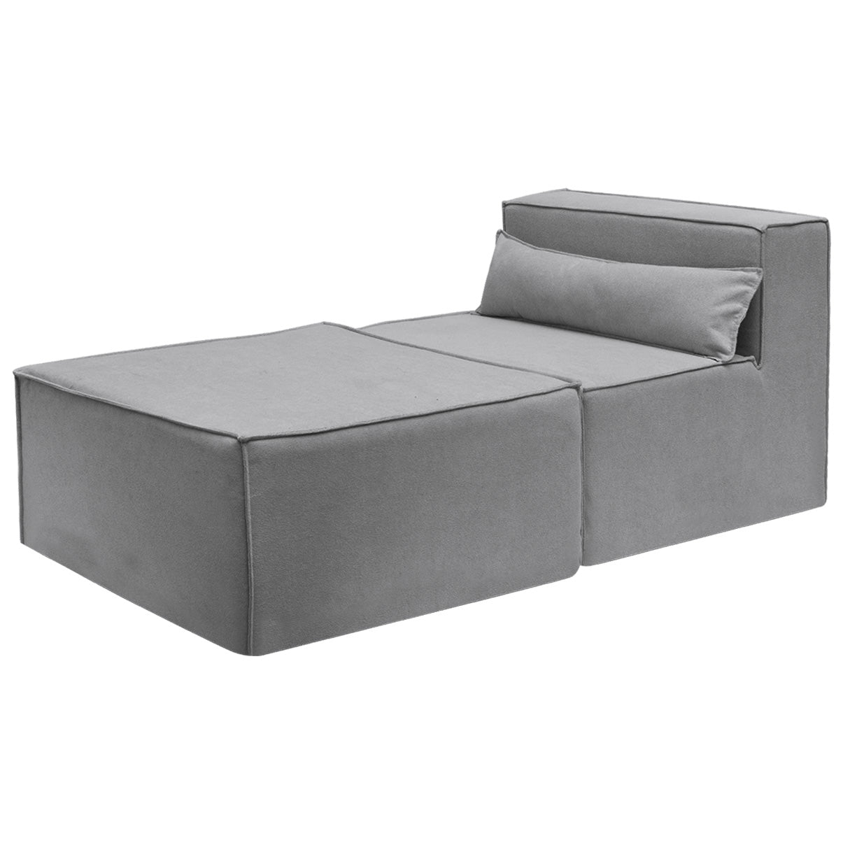 Sofá Modular Paladium 2 Módulos com Capa Removível Modifika — imagem 50