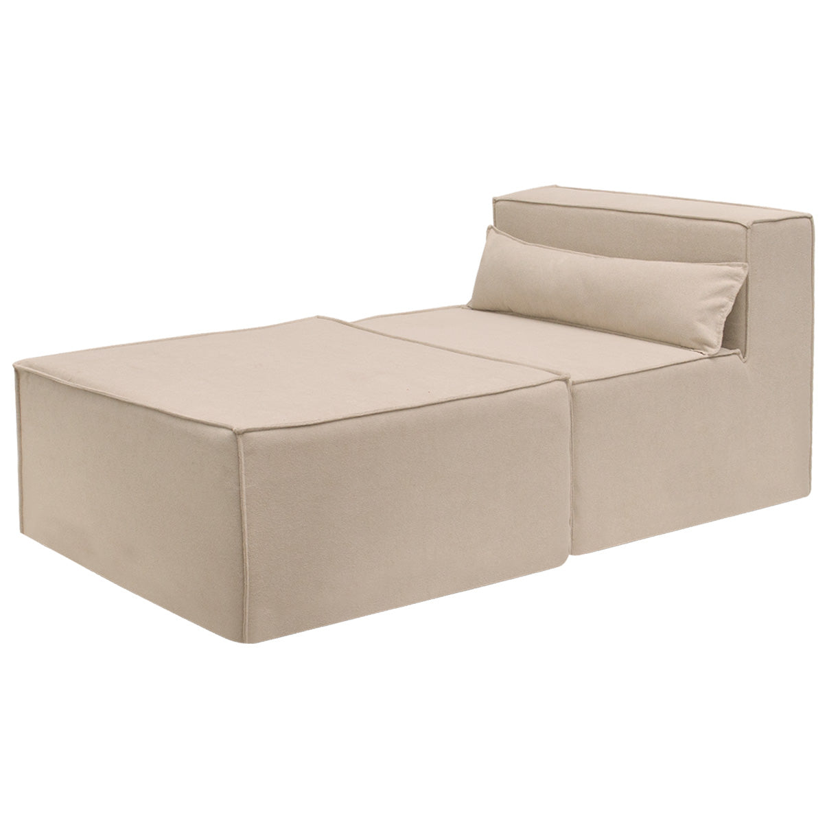 Sofá Modular Paladium 2 Módulos com Capa Removível Modifika — imagem 9