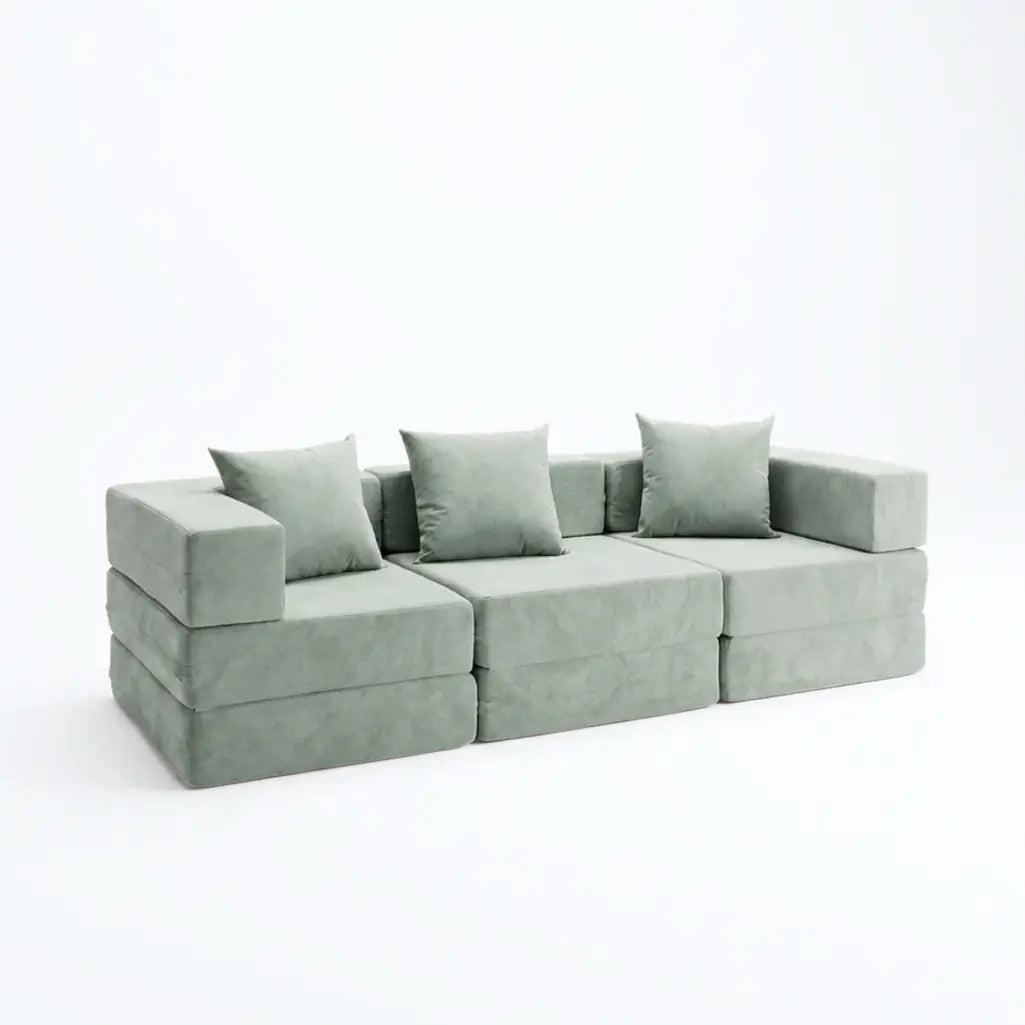 Sofá-Cama Cobbi 3 Lugares Modulado