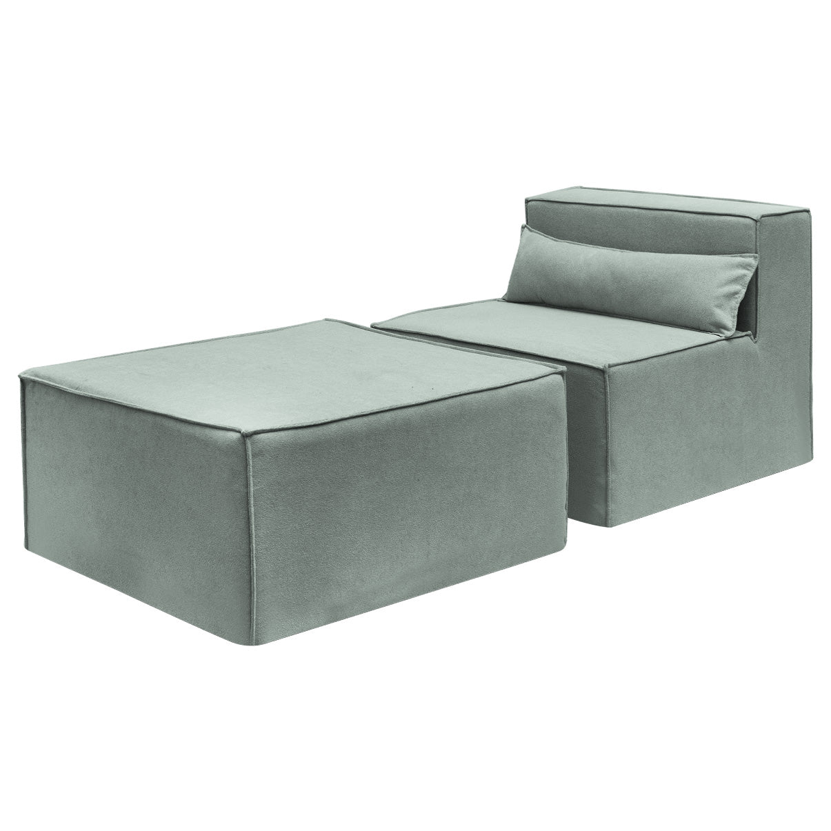 Sofá Modular Paladium 2 Módulos com Capa Removível Modifika — imagem 41