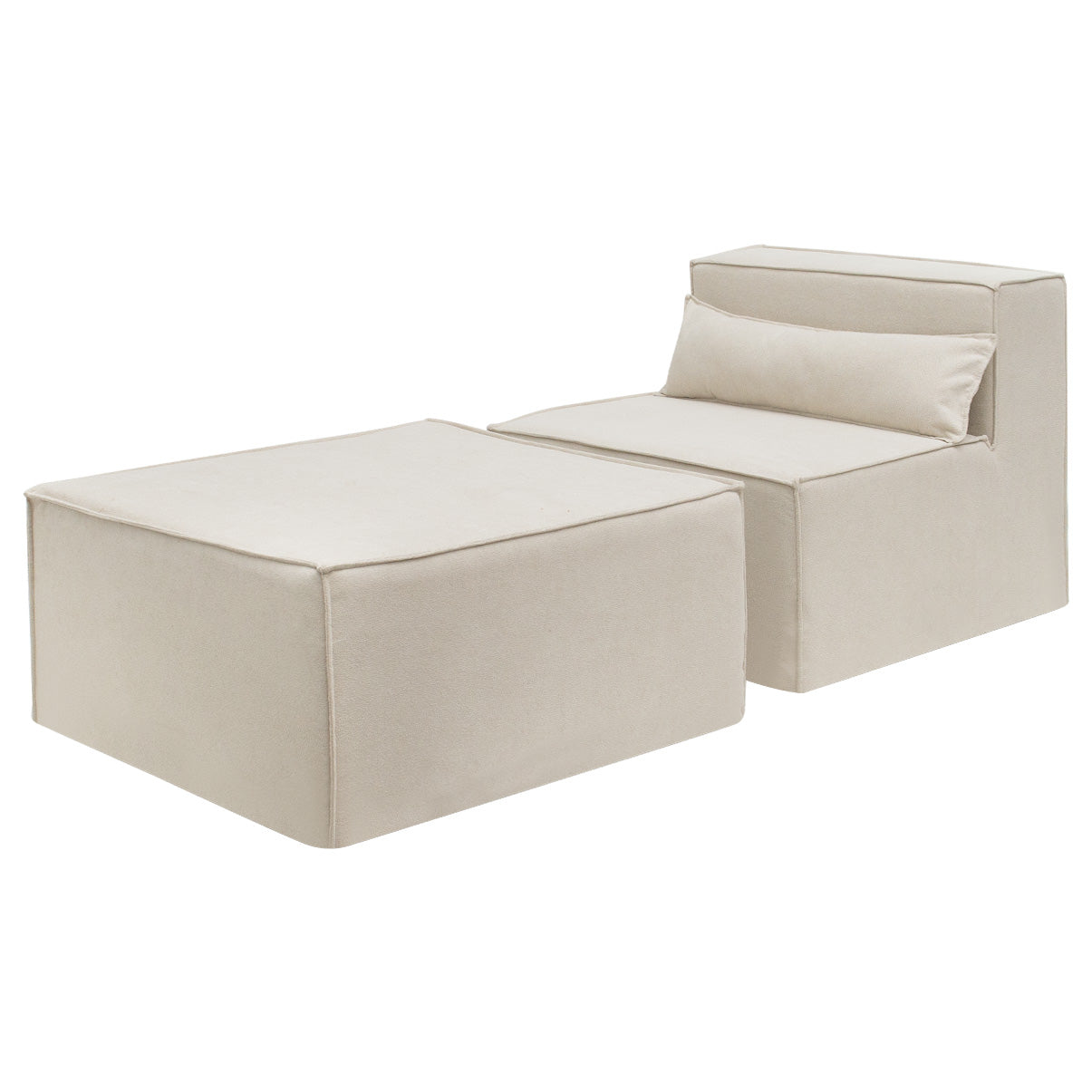Sofá Modular Paladium 2 Módulos com Capa Removível Modifika — imagem 30