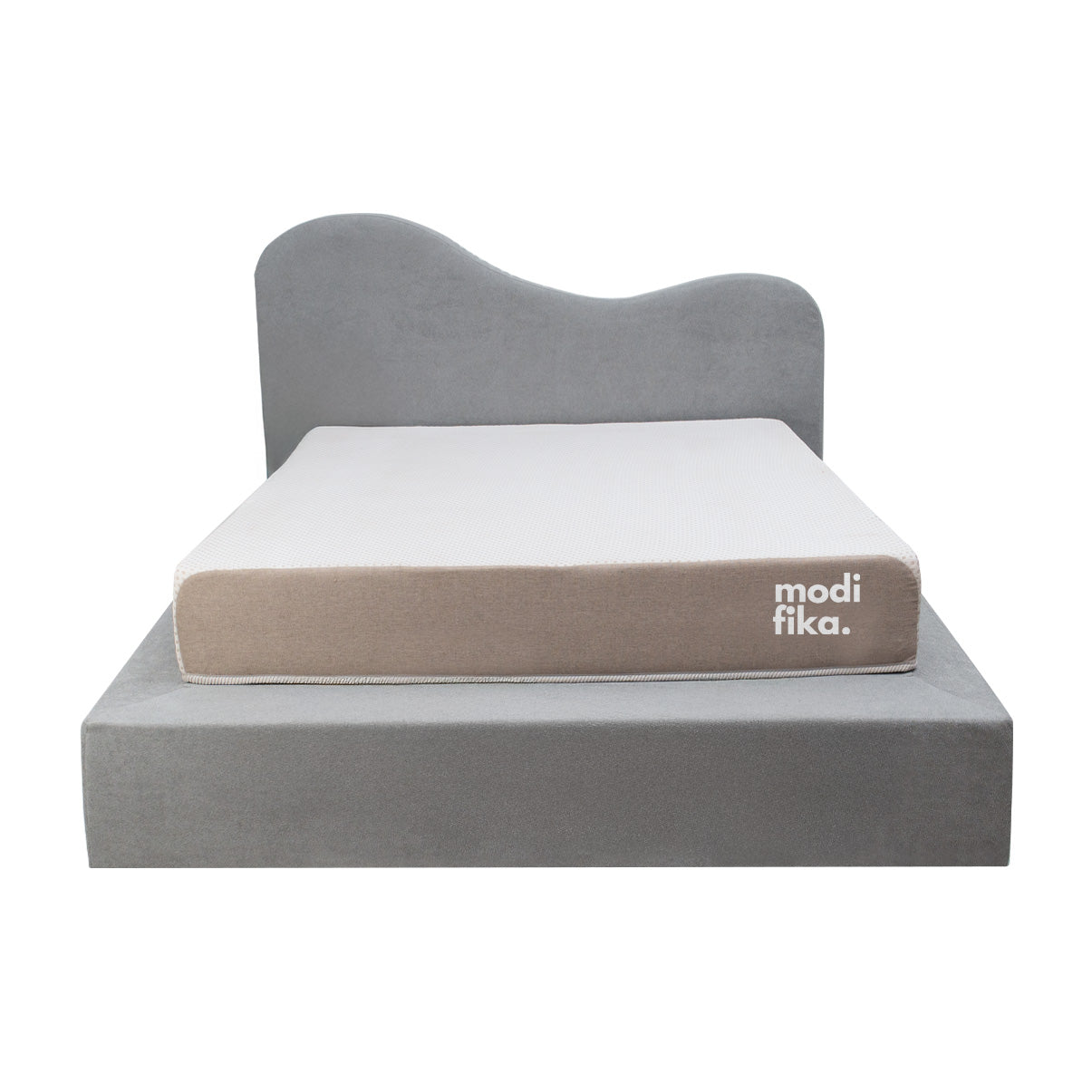 Cabeceira Orgânica Curve Modifika para Cama Casal
