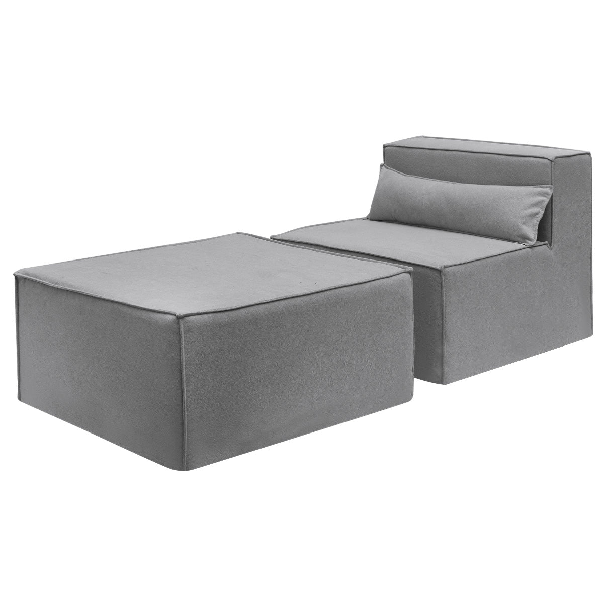 Sofá Modular Paladium 2 Módulos com Capa Removível Modifika — imagem 49