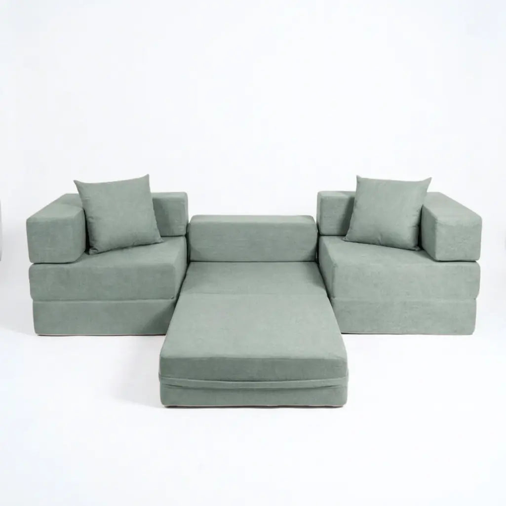 Sofá-Cama Cobbi 3 Lugares Modulado