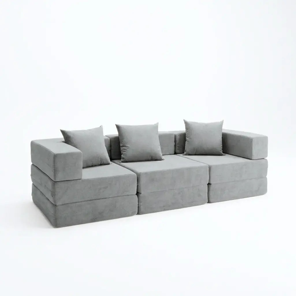 Sofá-Cama Cobbi 3 Lugares Modulado