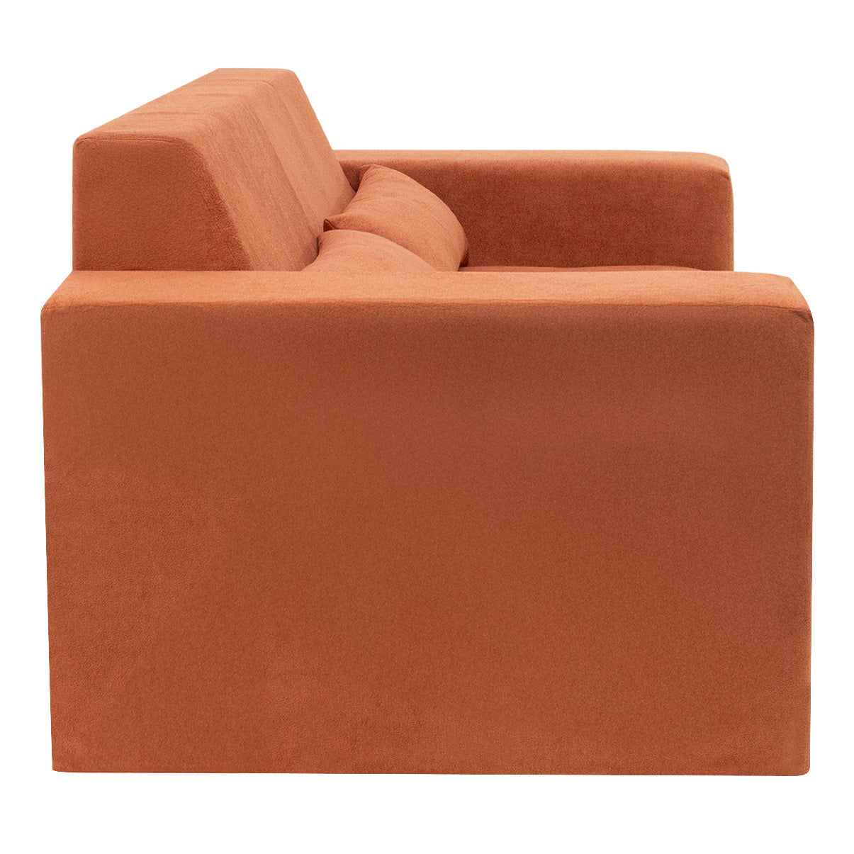 Sofá Compacto Oxy 2 Lugares com Capa Removível - Cinza - imagem 5 | Modifika