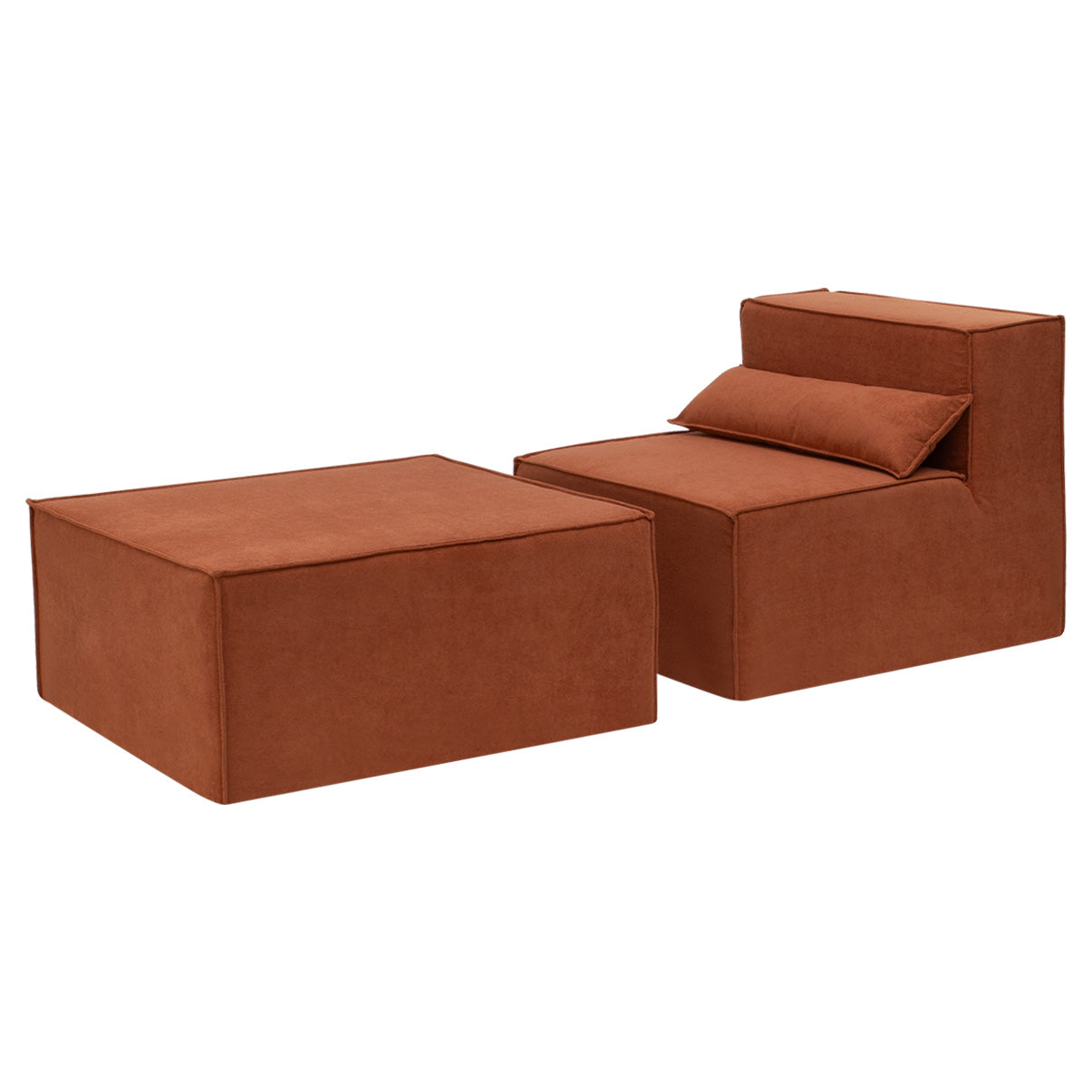 Sofá Modular Paladium 2 Módulos com Capa Removível Modifika — imagem 19