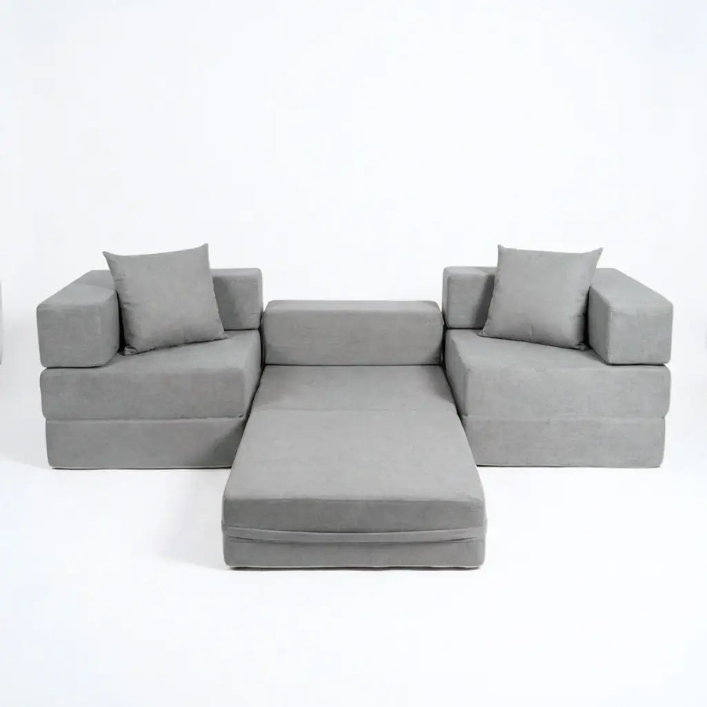 Sofá-Cama Cobbi 3 Lugares Modulado