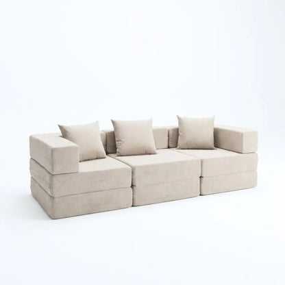Sofá-Cama Cobbi 3 Lugares Modulado