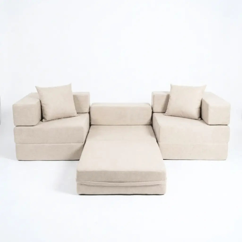 Sofá-Cama Cobbi 3 Lugares Modulado