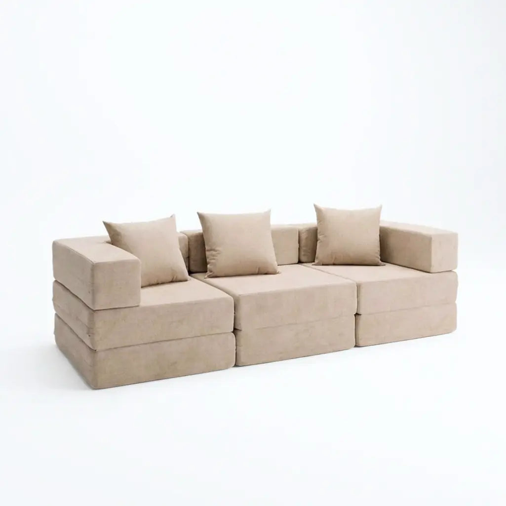 Sofá-Cama Cobbi 3 Lugares Modulado