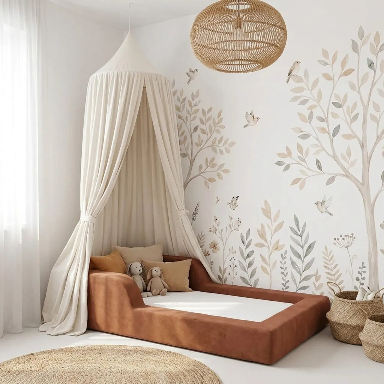 Mini Cama Montessoriana Reta (com colchão) — imagem adicional 19