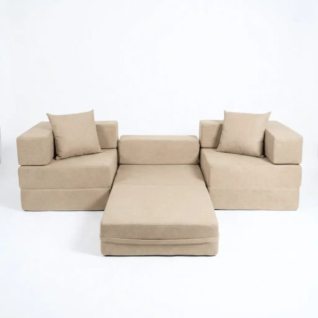 Sofá-Cama Cobbi 3 Lugares Modulado