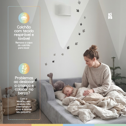 Cama Montessoriana Infantil Amori Solteiro 100% Espuma