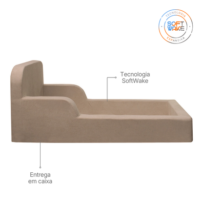 Cama Montessoriana Lumi Modifika Solteiro sem Colchão Incluso 218cm