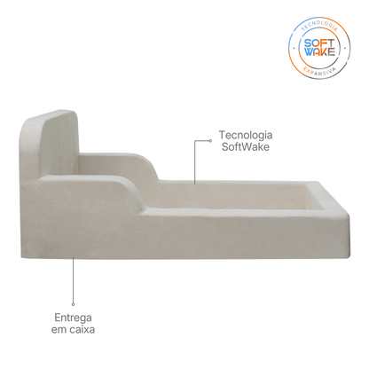 Cama Montessoriana Lumi Modifika Solteiro sem Colchão Incluso 218cm