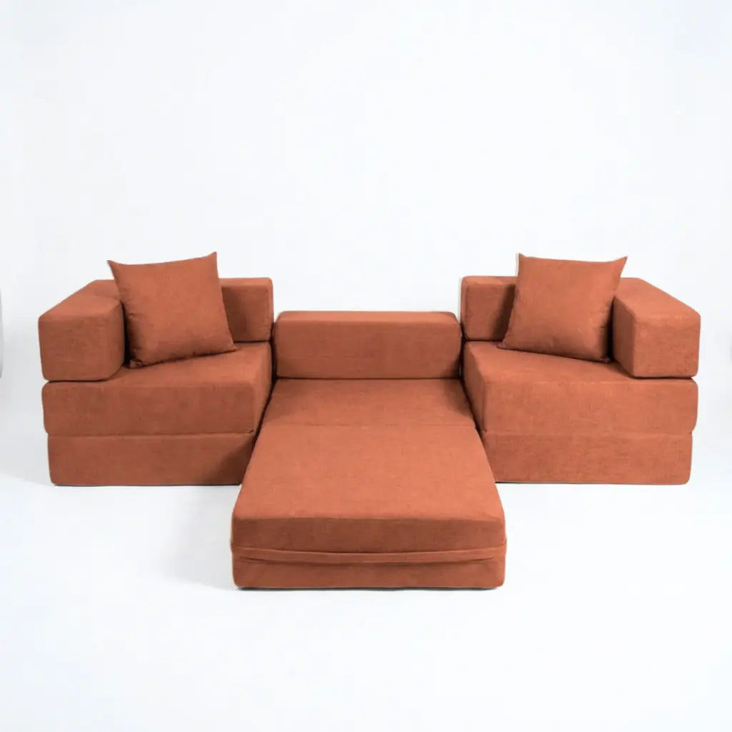 Sofá-Cama Cobbi 3 Lugares Modulado
