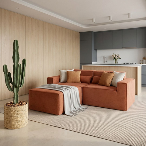 Sofá Modular Paladium 3 Módulos com Capa Removível