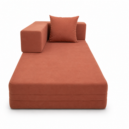 Módulo Assento Esquerdo Cobbi para Sofá-Cama - Bege Claro - imagem 2 | Modifika