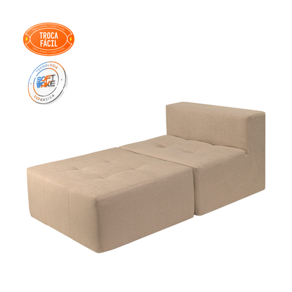 Sofá Modular Selano 2 Módulos com Capa Removível Modifika — imagem adicional 27
