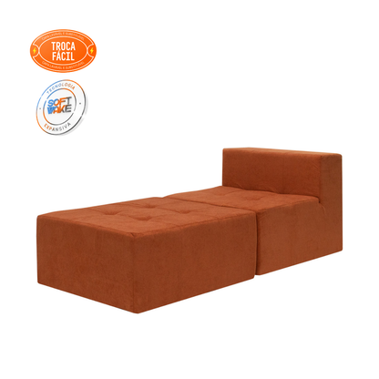 Sofá Modular Selano 2 Módulos com Capa Removível Modifika — imagem adicional 4