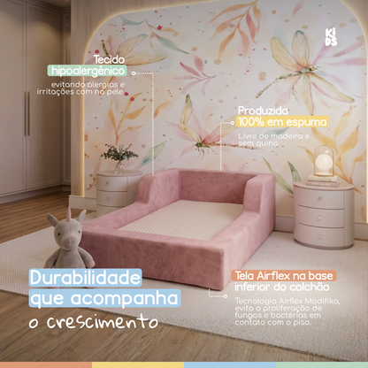 Cama Montessoriana Infantil Amori Mini 100% Espuma
