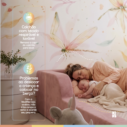 Cama Montessoriana Infantil Amori Mini 100% Espuma
