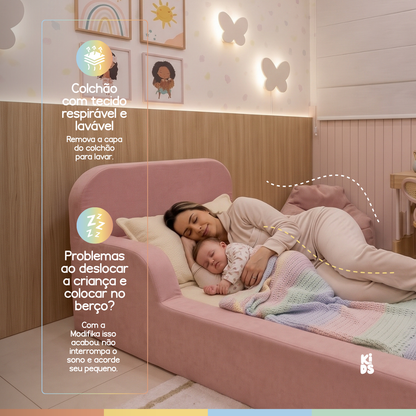 Cama Montessoriana Infantil Lumi Mini 178 cm 100% Espuma