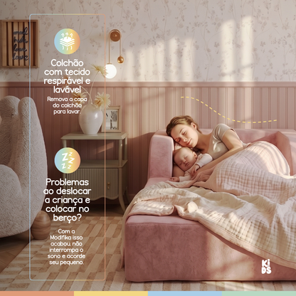 Cama Montessoriana Infantil Amori Solteiro 100% Espuma