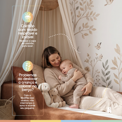 Cama Montessoriana Infantil Amori Mini 100% Espuma