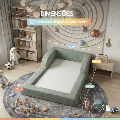 Cama Montessoriana Infantil Amori Mini 100% Espuma