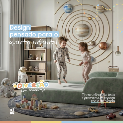 Cama Montessoriana Infantil Amori Mini 100% Espuma