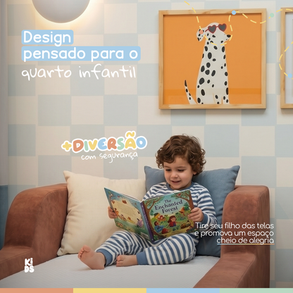 Cama Montessoriana Infantil Amori Solteiro 100% Espuma
