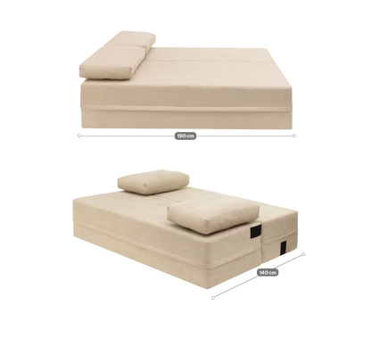 Sofá-Cama Carbono 3 Lugares Casal