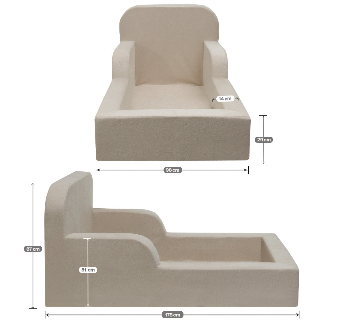 Mini Cama Montessoriana Lumi Sem Colchão 178cm — imagem adicional 9