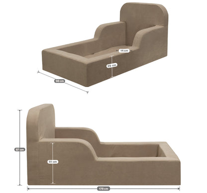 Mini Cama Montessoriana Lumi Sem Colchão 178cm