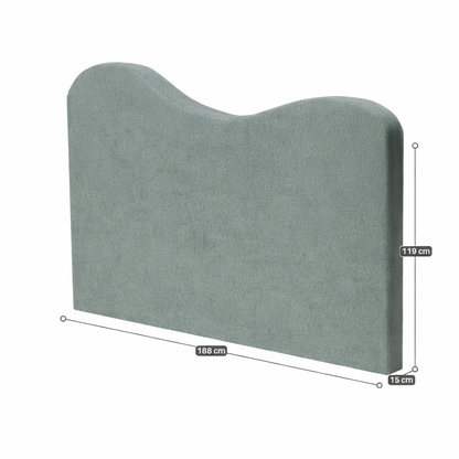 Cabeceira Orgânica Curve  para Cama Queen Modifika