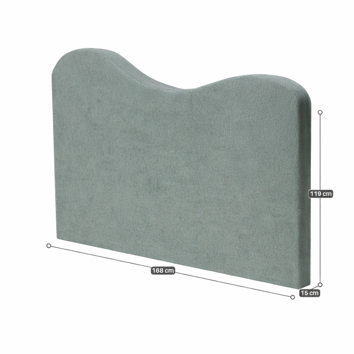 Cabeceira Orgânica Curve  para Cama Queen Modifika