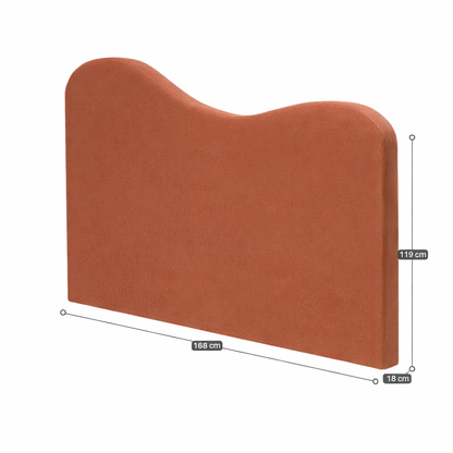 Cabeceira Orgânica Curve  para Cama Queen Modifika
