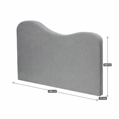 Cabeceira Orgânica Curve  para Cama Queen Modifika