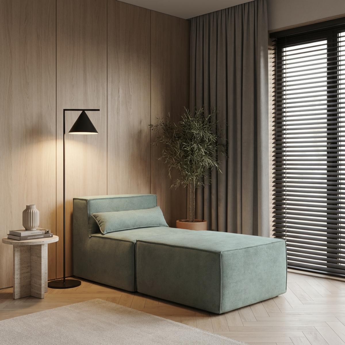 Sofá Paladium 2 Módulos Modular