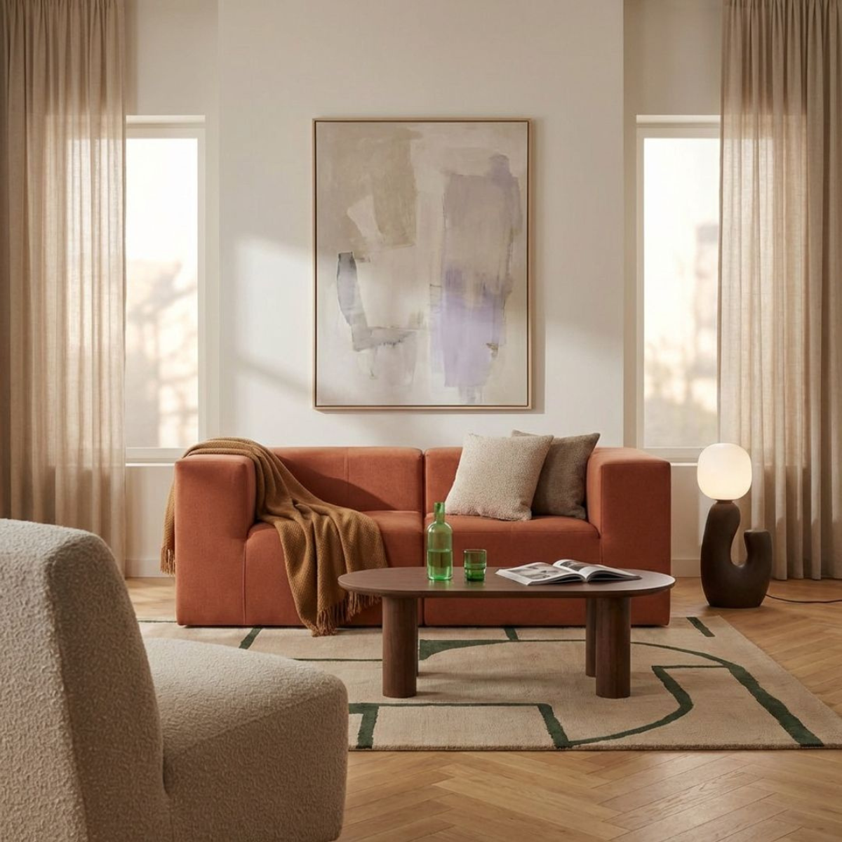 Kit - Sofá Selano | 2 Módulos Braço Esquerdo e Direito