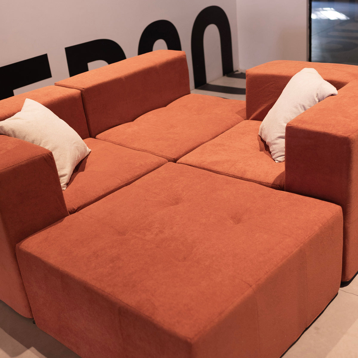 Sofá Modular Selano 4 Módulos com Capa Removível Modifika — imagem adicional 3
