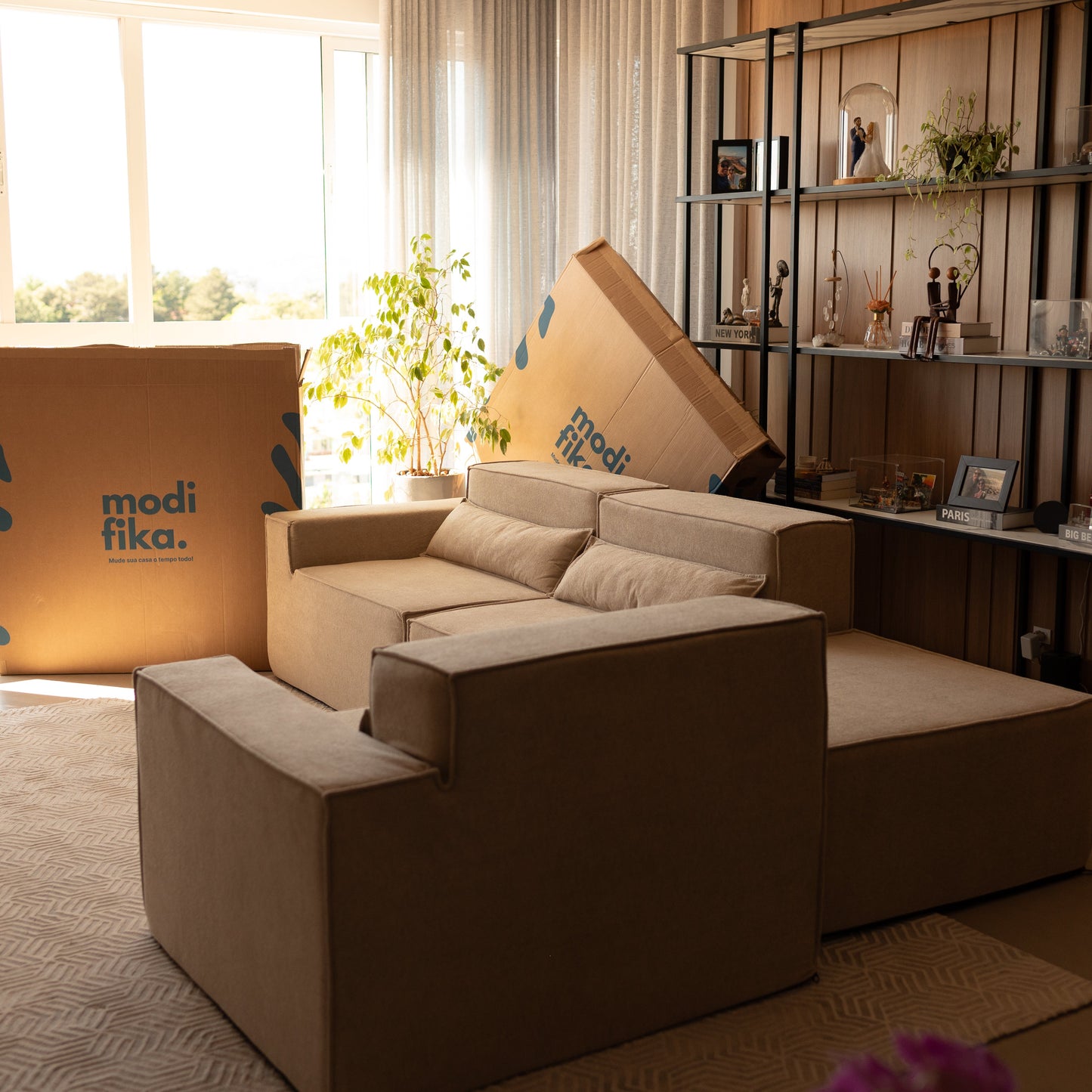 Sofá Modular Paladium 4 Módulos