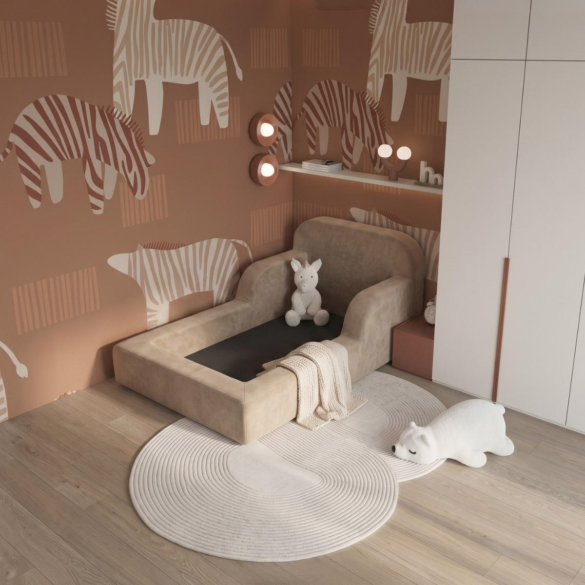 Cama Montessoriana Infantil Pluma Mini 100% Espuma - imagem 13 | Modifika